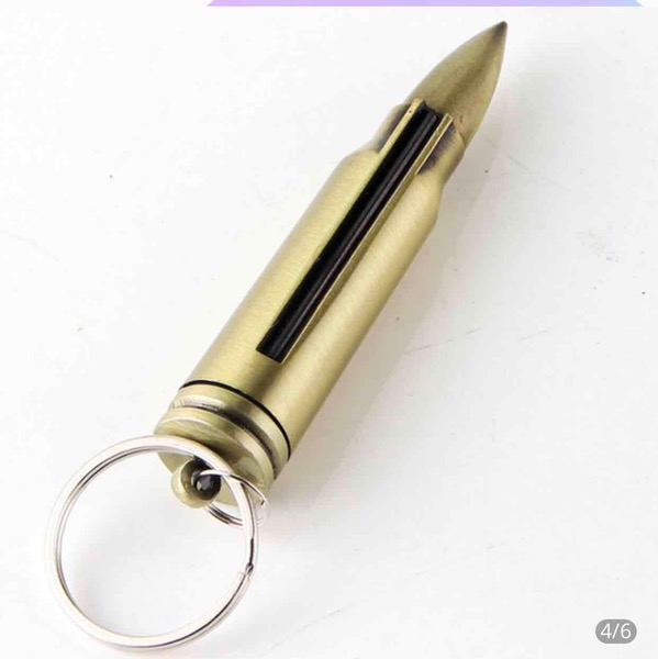 Fósforos chaveiro isqueiro flint fogo starter jogo permanente striker criativo fresco querosene isqueiro gadgets para homem