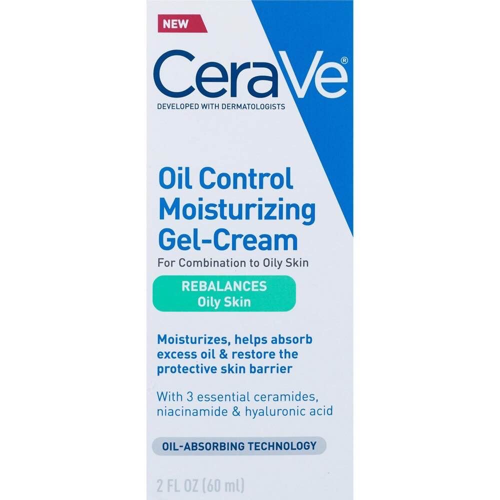 CeraVe Oil Control Moisturizing Gel Cream, 2 fl. oz.