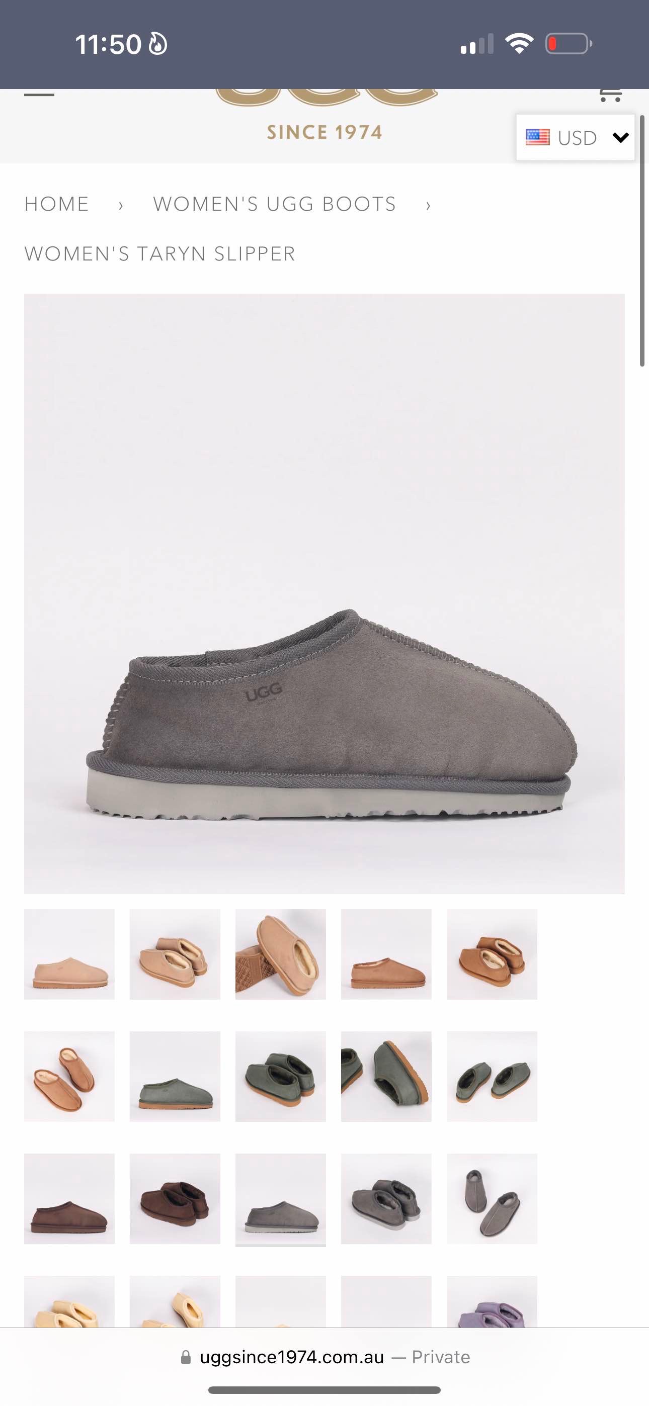 Women's Taryn Slipper SLATE