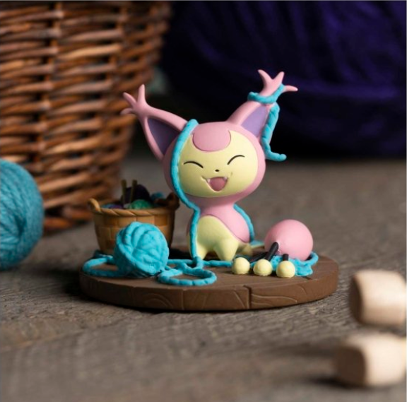 Pokémon Moods: Skitty Mischievous Figure