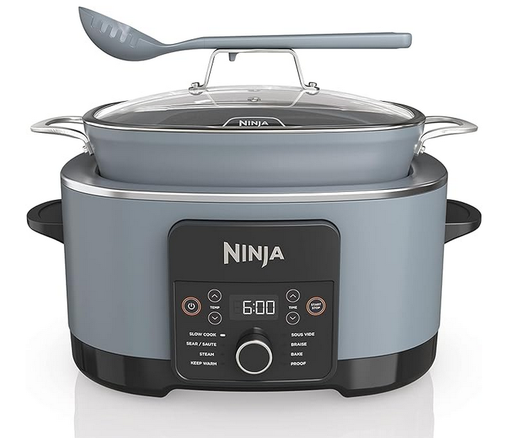 Ninja MC1001 Foodi PossibleCooker PRO 8.5 Quart Multi-Cooker, Sea Salt Gray