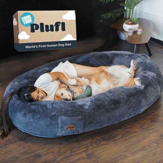 The Plufl Human Dog Bed