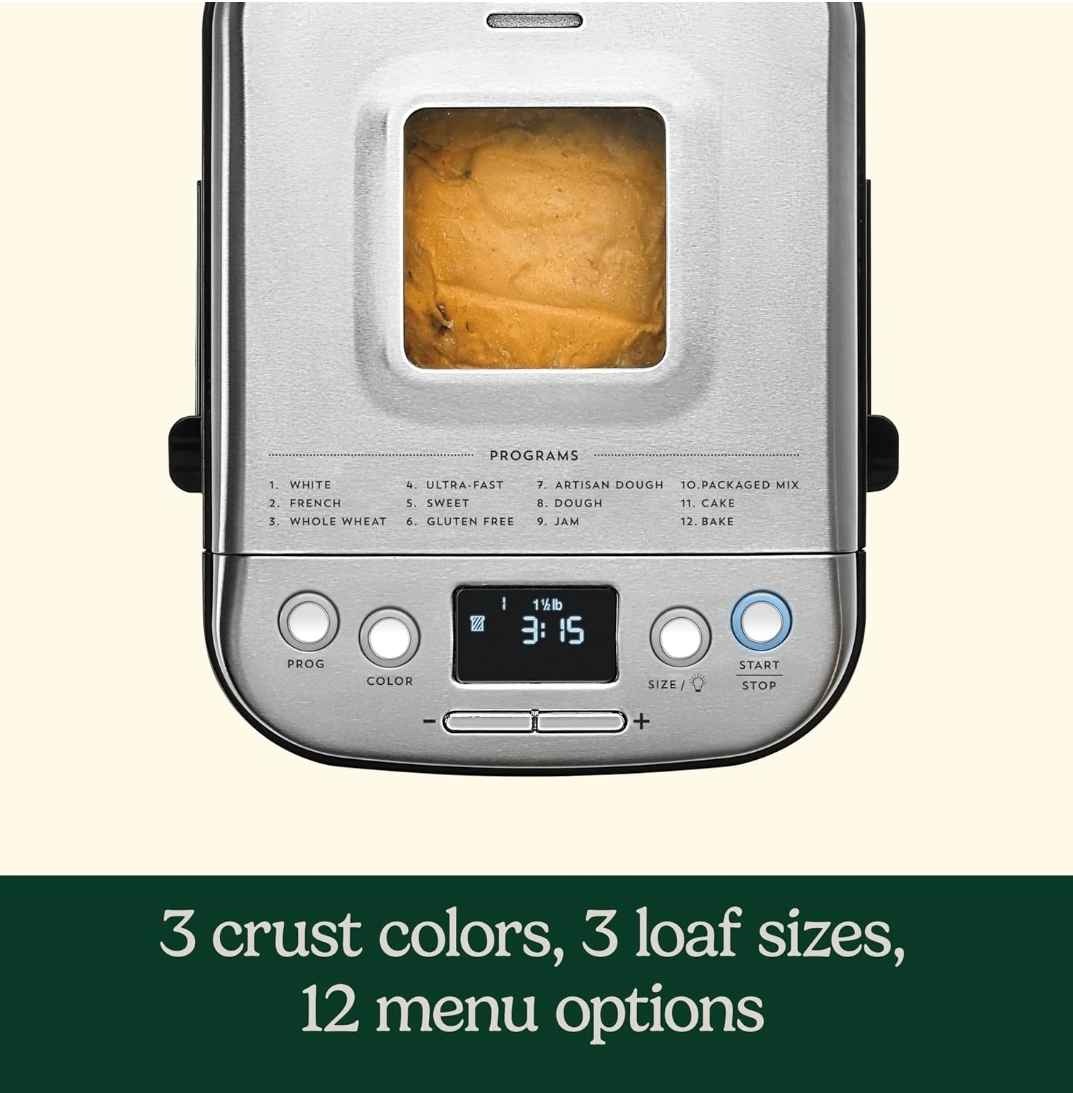 Cuisinart compact bread maker