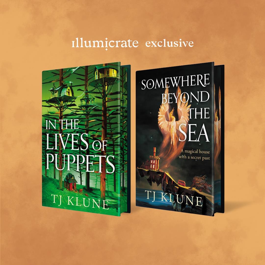 Illumicrate Exclusive: In the Lives of Puppets & Somewhere Beyond the Sea set by TJ Klune - Illumicrate