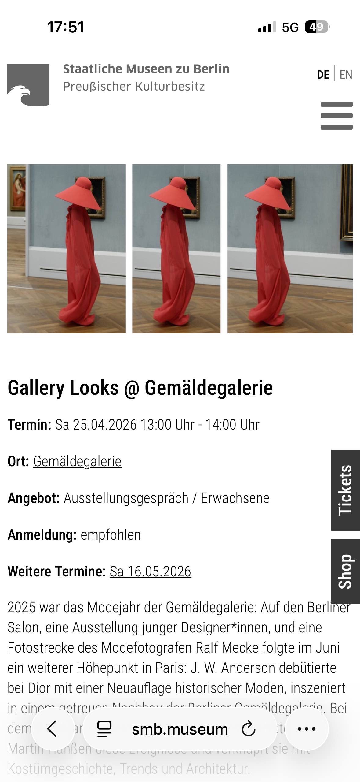 Gallery Looks @ Gemäldegalerie