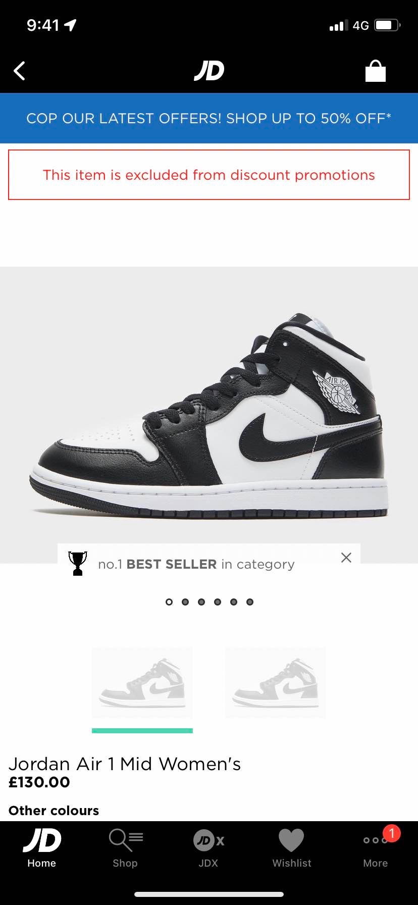 Jordan Air 1 Mid Women's