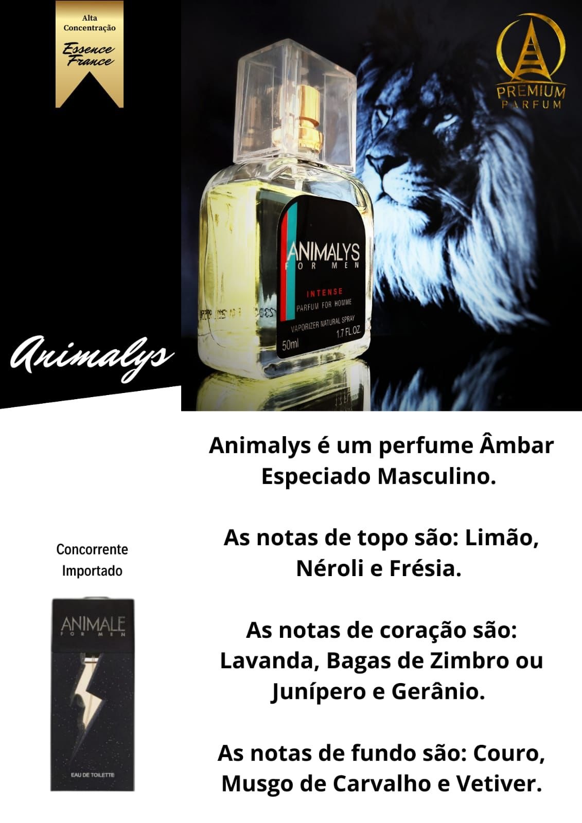 Perfume Contratipo Animale For Men