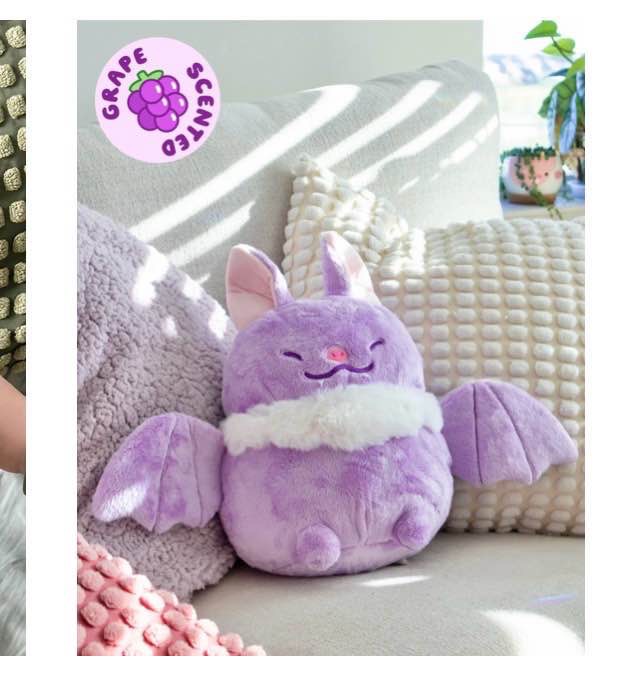 Bat Heatable Plush