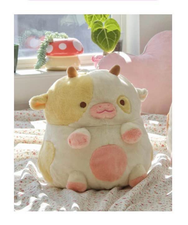 Banana Cow Heatable Plush