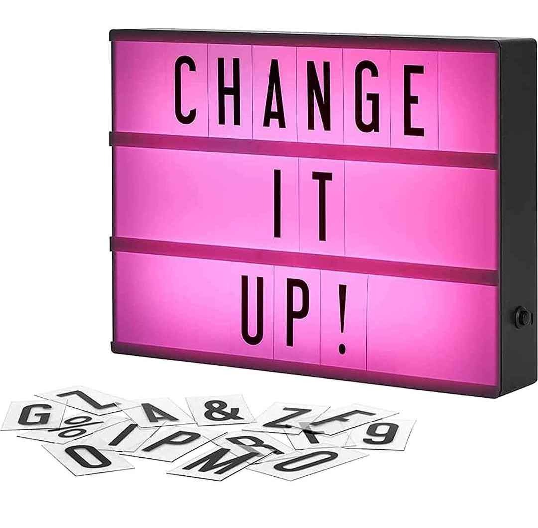 Light Box Sign Color-Changing,