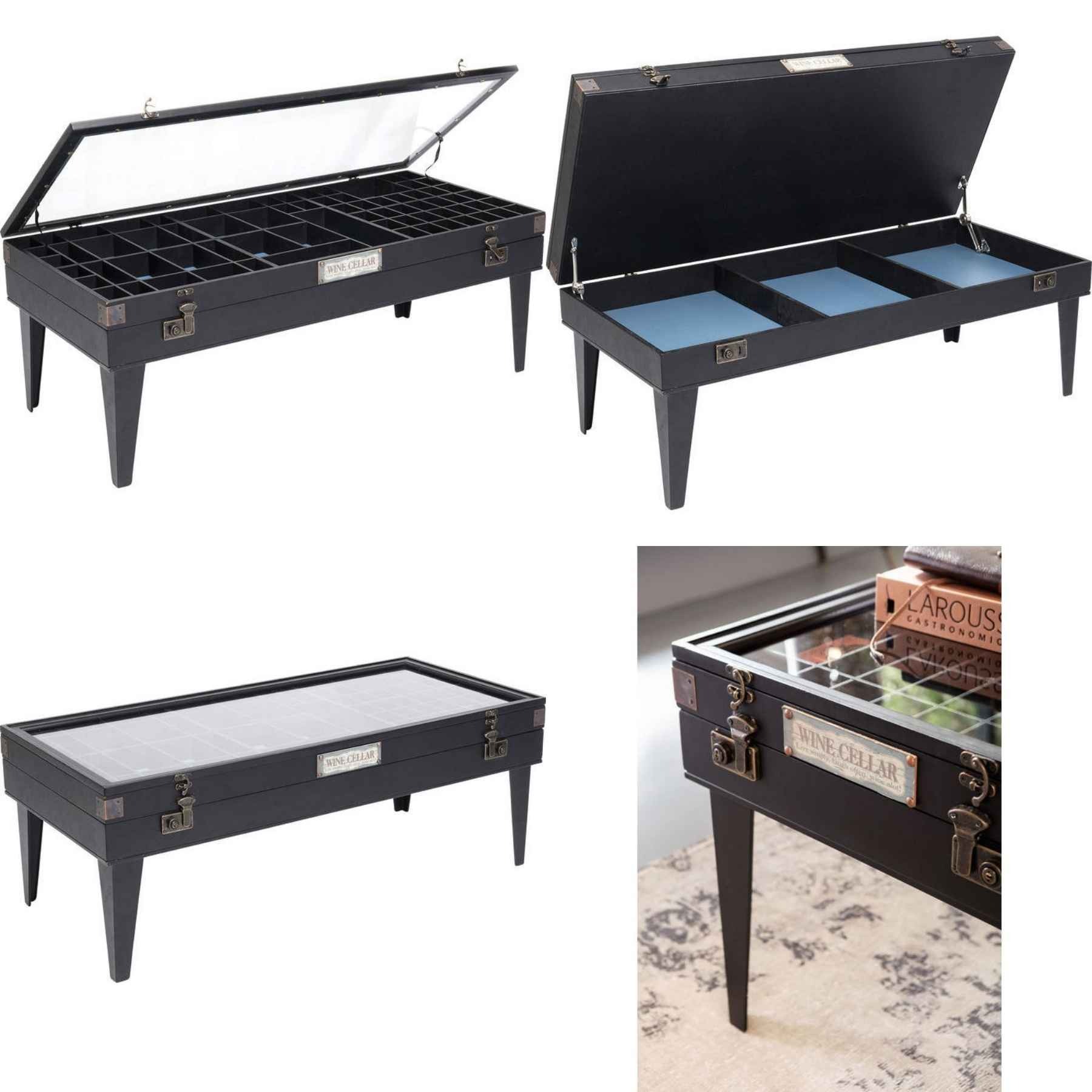 Kare Coffee Table Collector Black 122X55cm | The Atrium