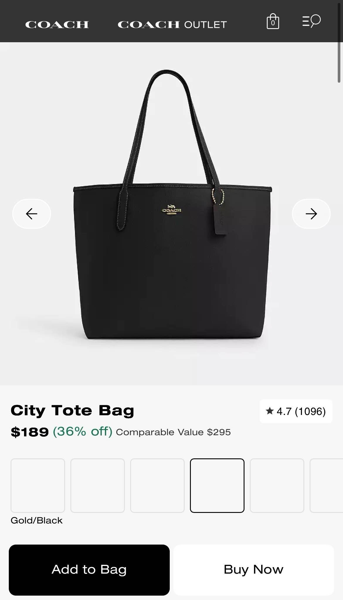 City Tote Bag