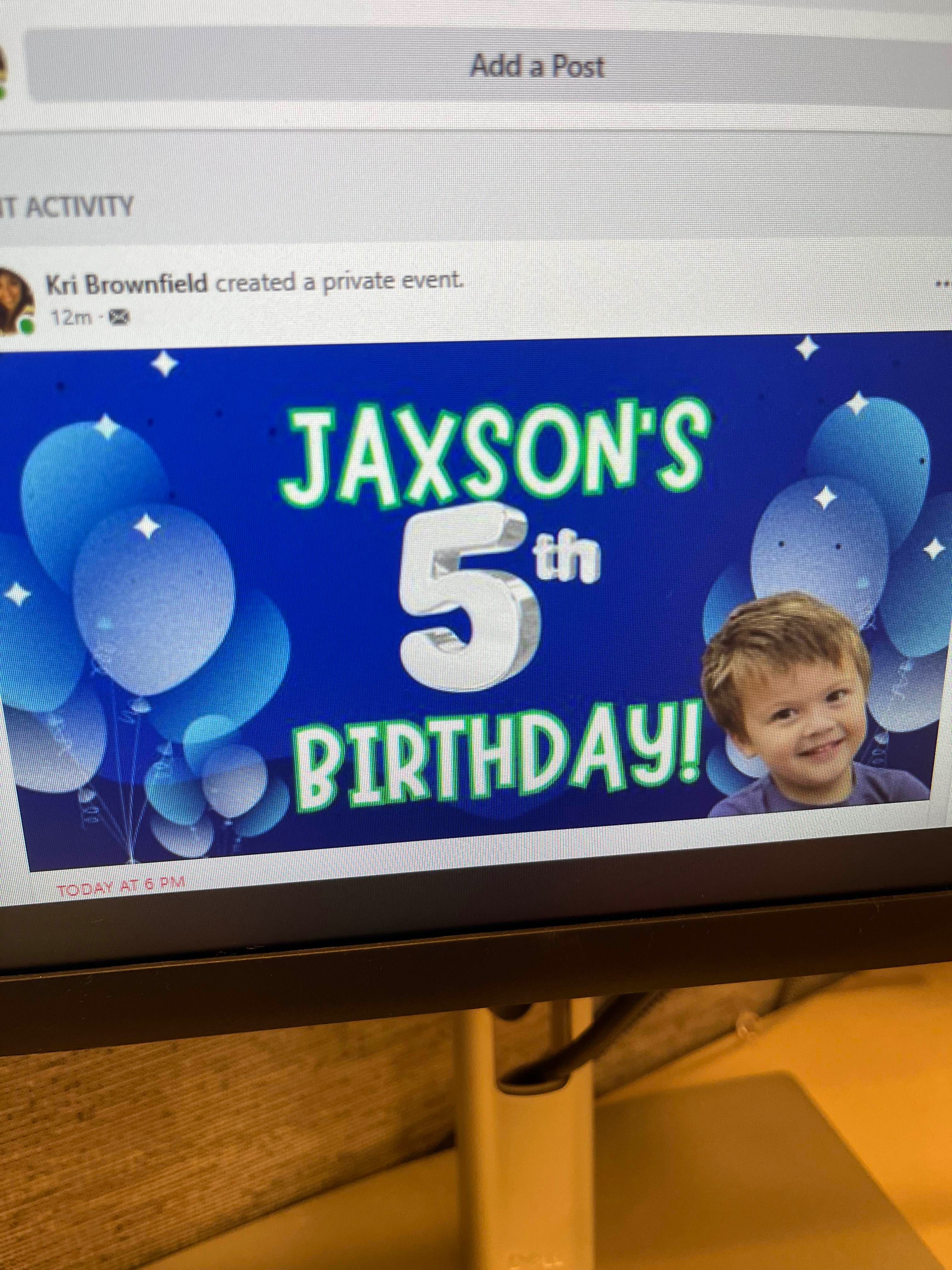 Jaxson's Bday Wishlist