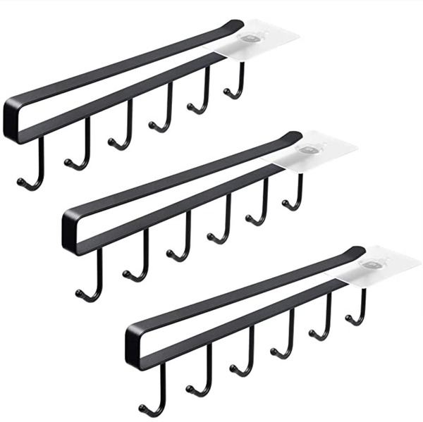 ECROCY Adhesive Cup Holder Under Cabinet