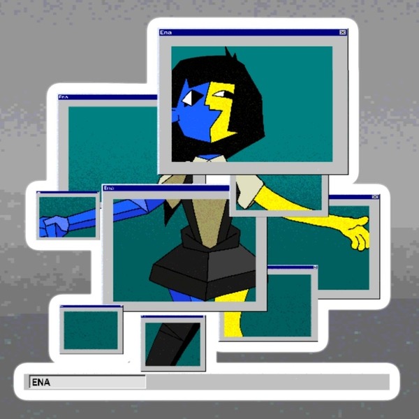 Ena Pop-up Sticker