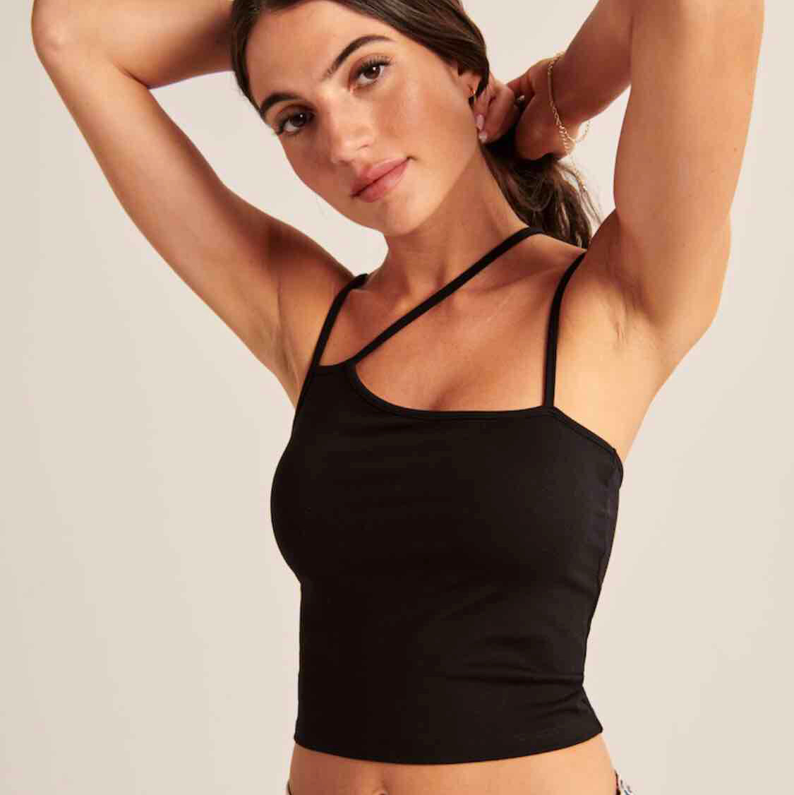 womens seamless asymmetrical tank