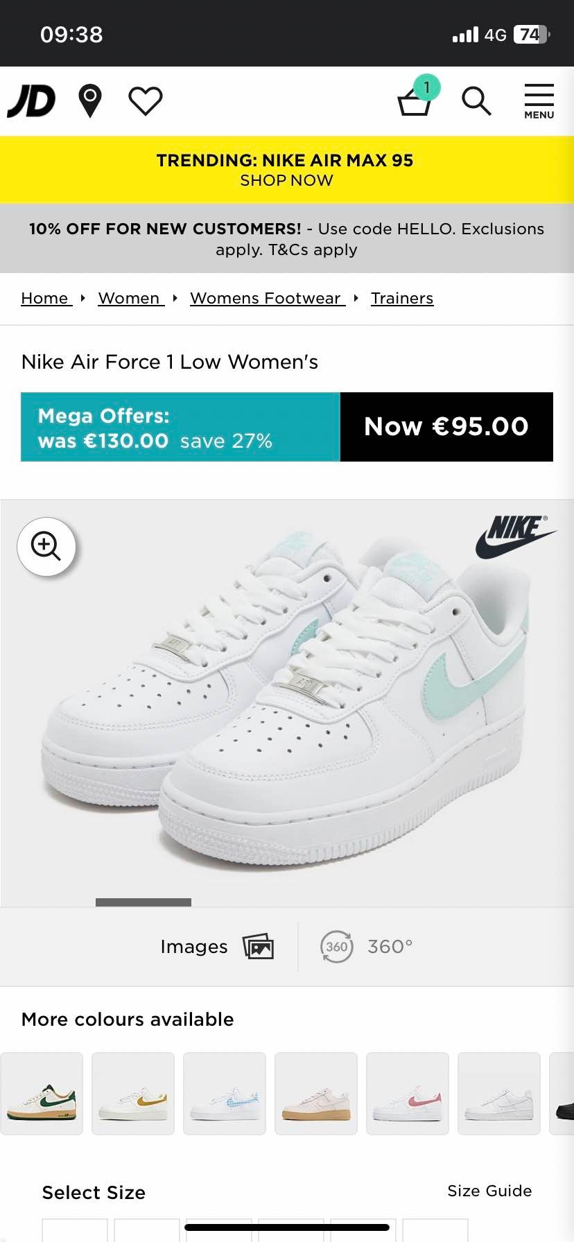 Nike Air Force 1 Low Women's
