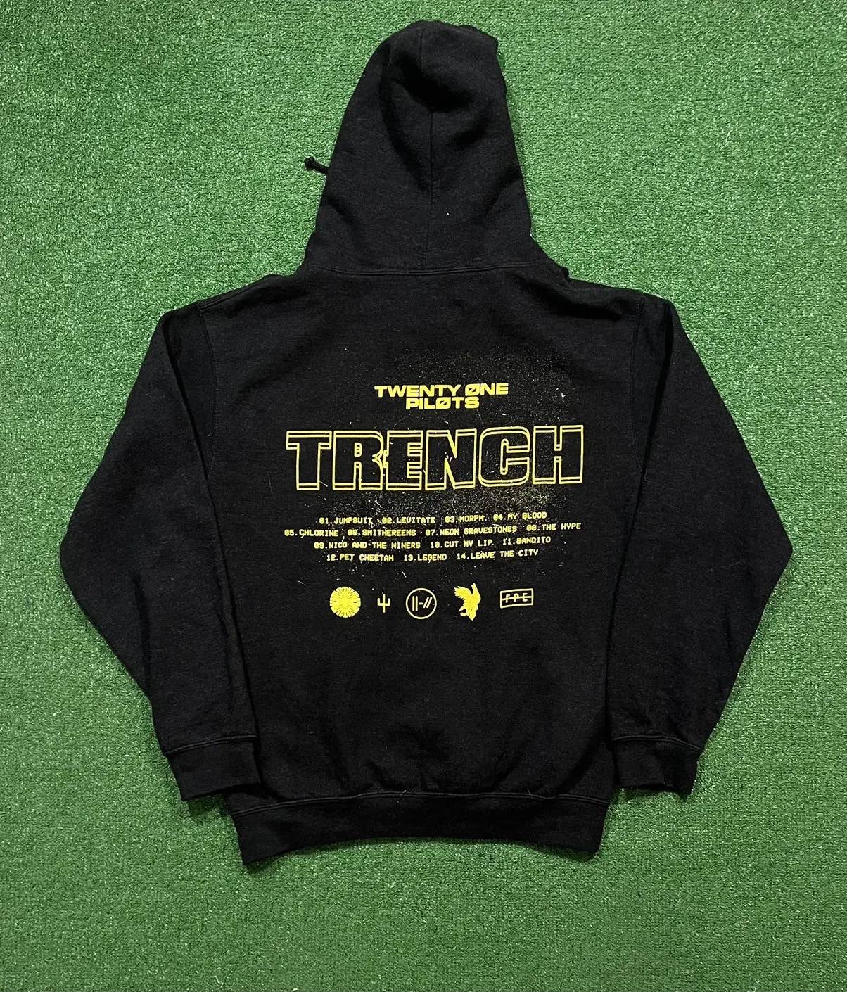 trench tracklist hoodie