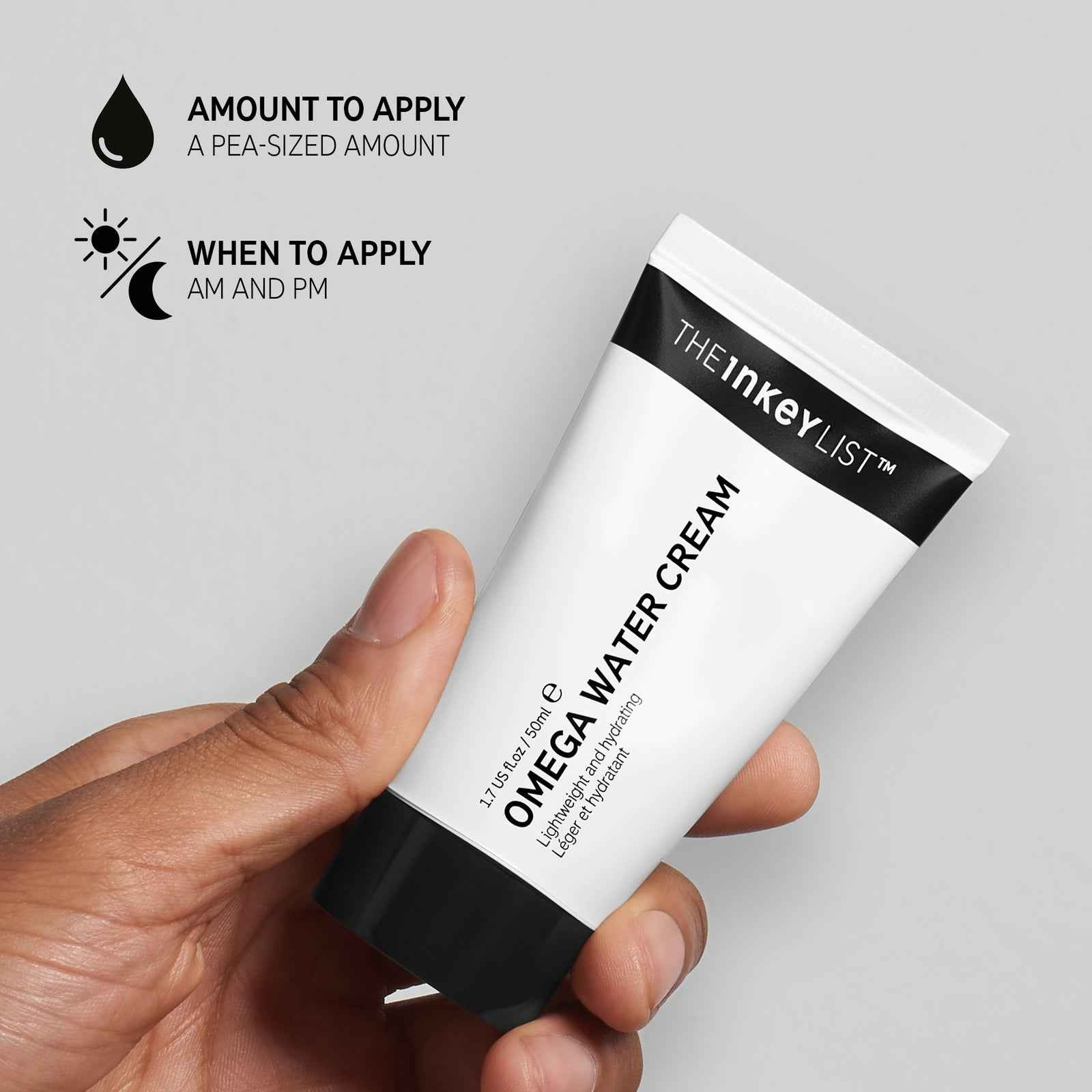 Omega water cream the inkey list