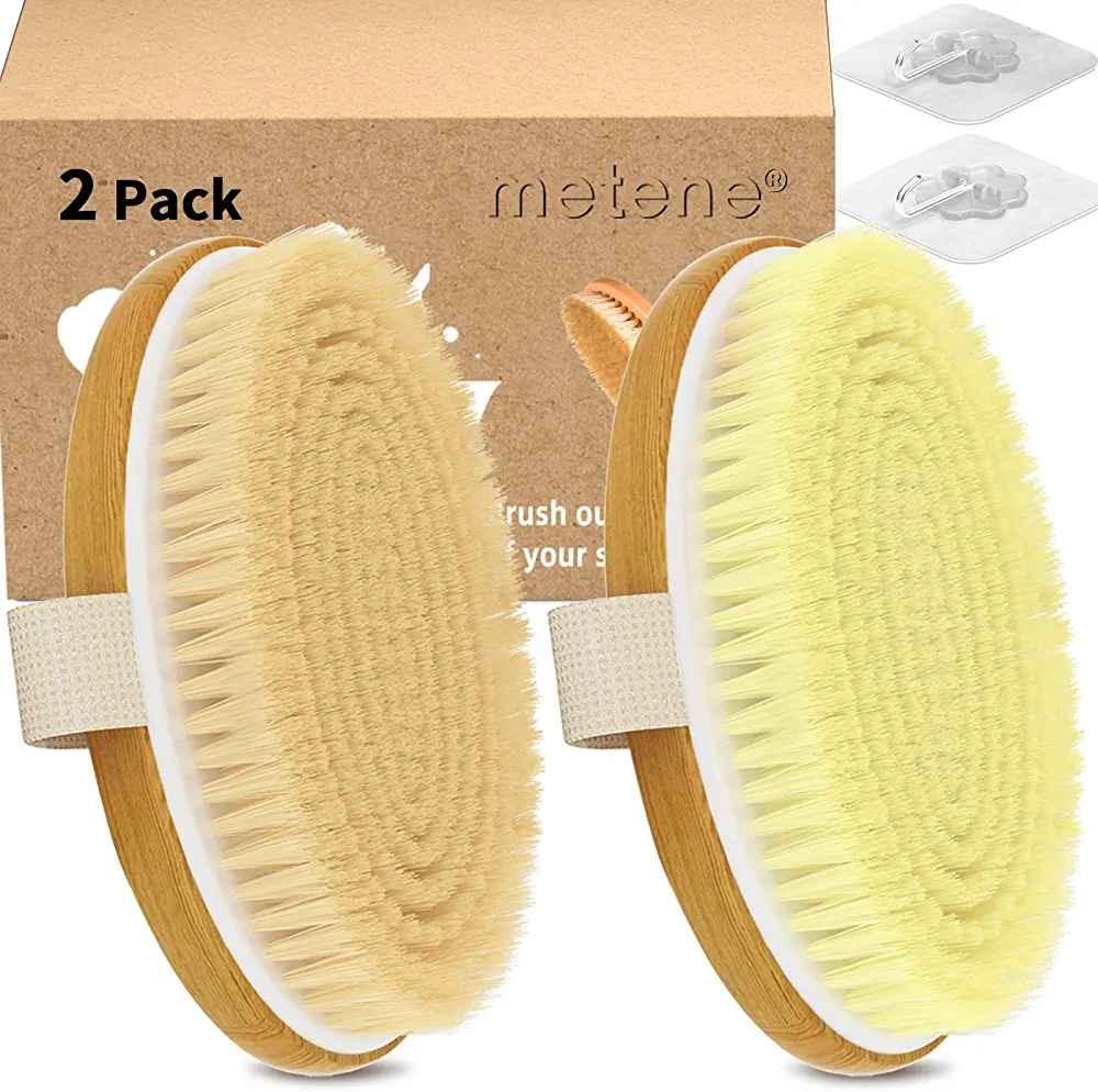 Dry body brush