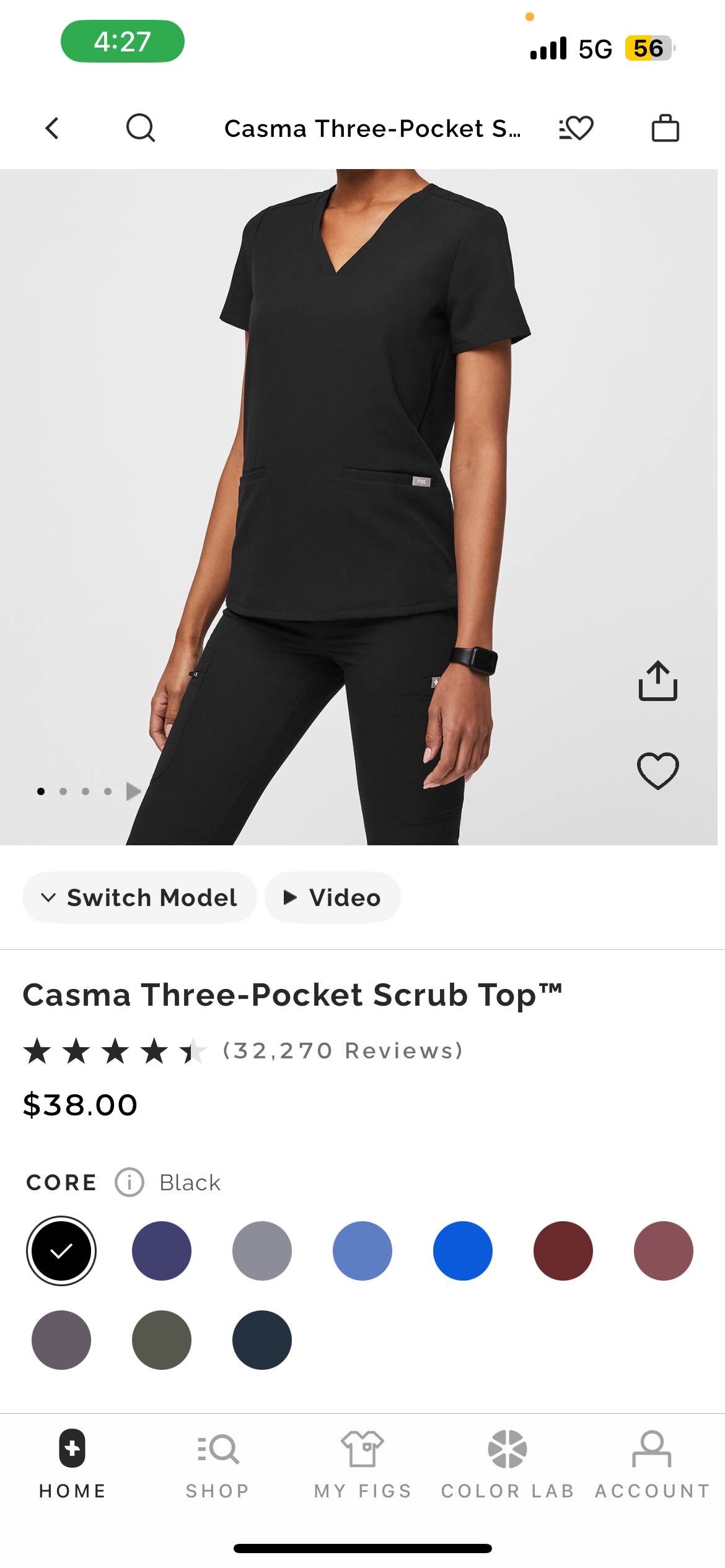 scrub shirts - FIGS