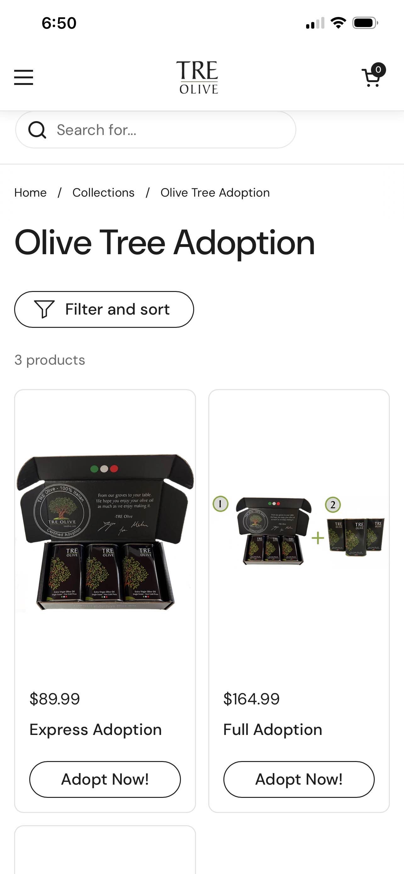 Olive Tree Adoption