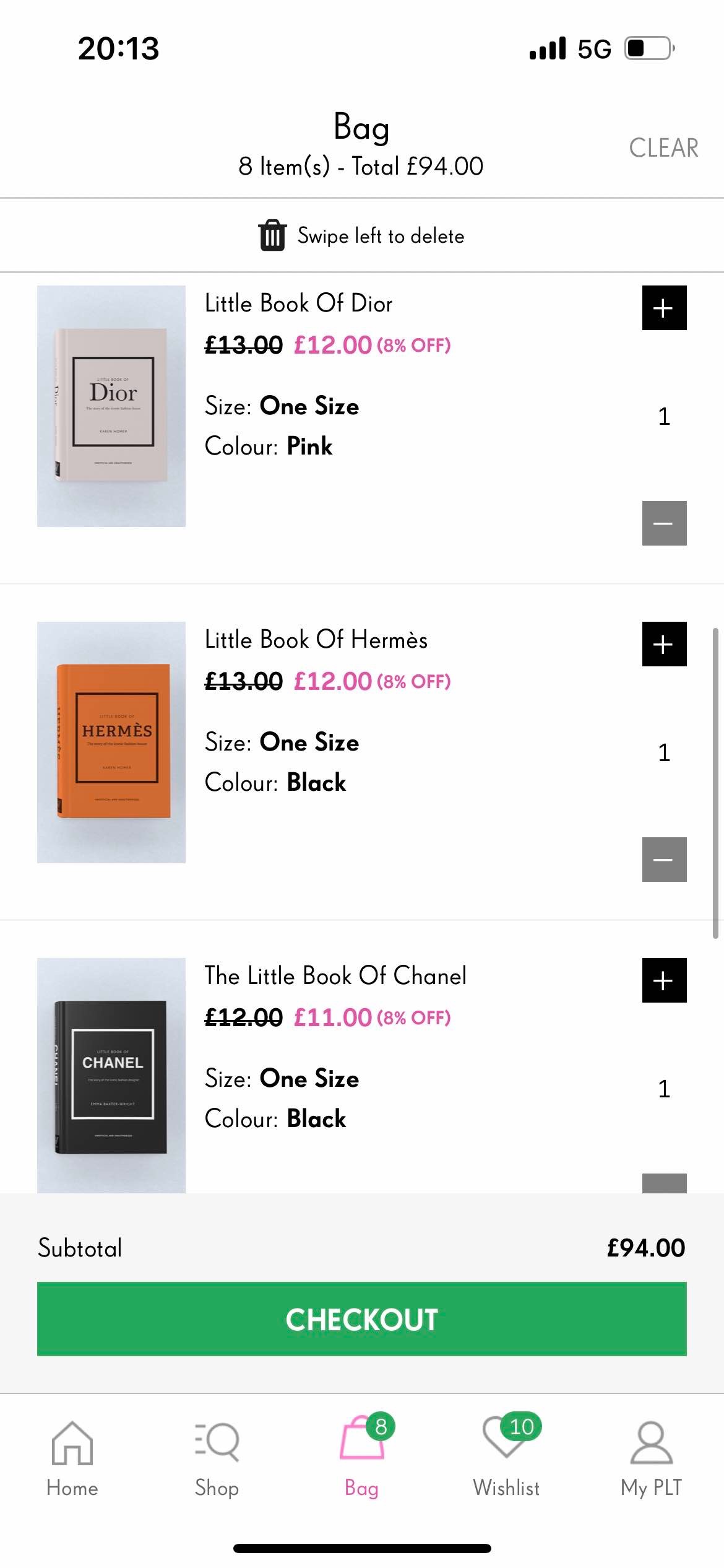 Little Book Of Dior, Little Book Of Hermes, The Little Book Of Chanel