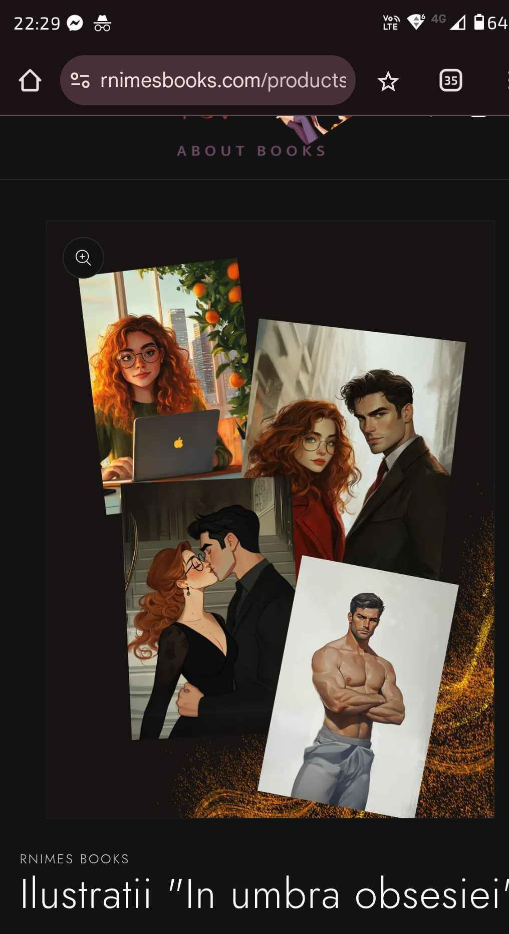 ilustrații in umbra obsesiei