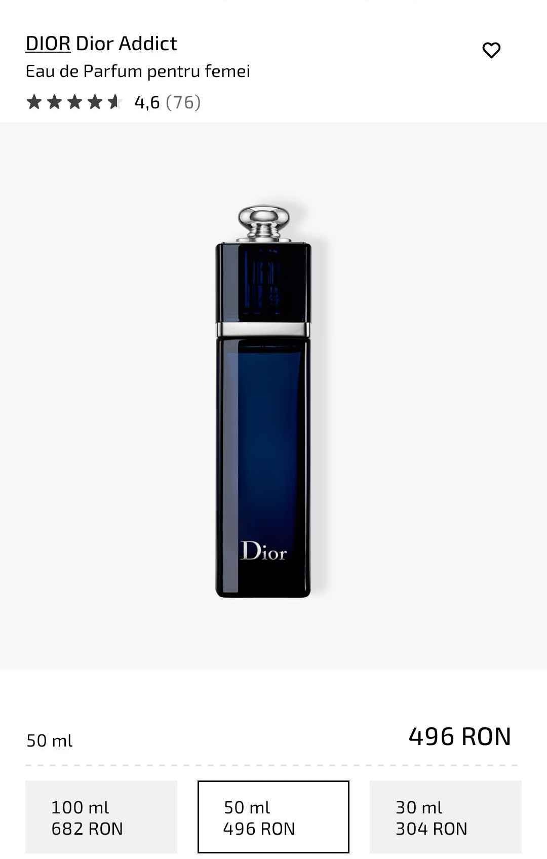 DIOR Dior Addict Eau de Parfum pentru femei