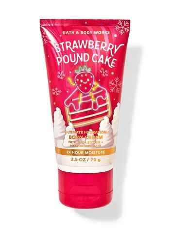 Strawberry Poundcake Body Cream Mini