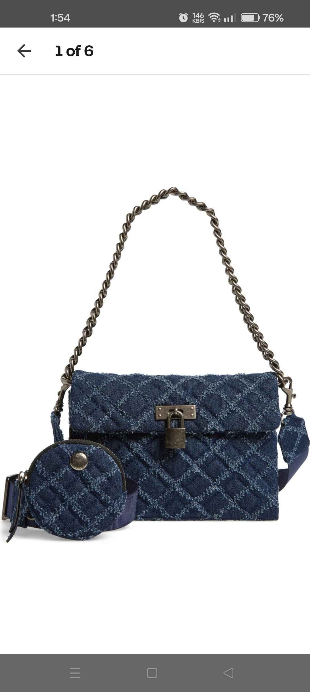 Medium Brixton Lock Crossbody Bag