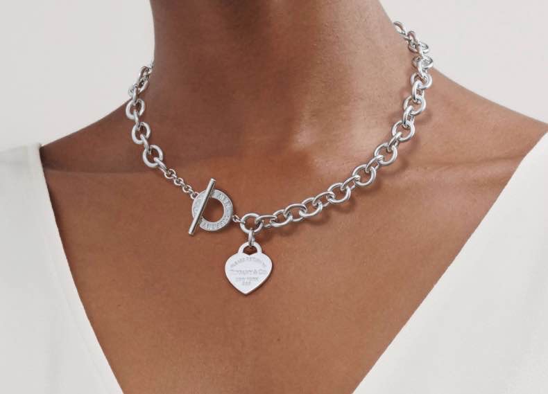 tiffany & co heart tag toggle necklace 🫩🫩🫩