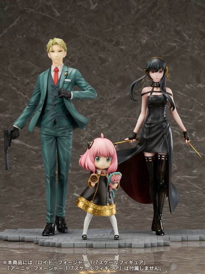 spy x family furyu anya + loid + yor figure set 💞💞💞