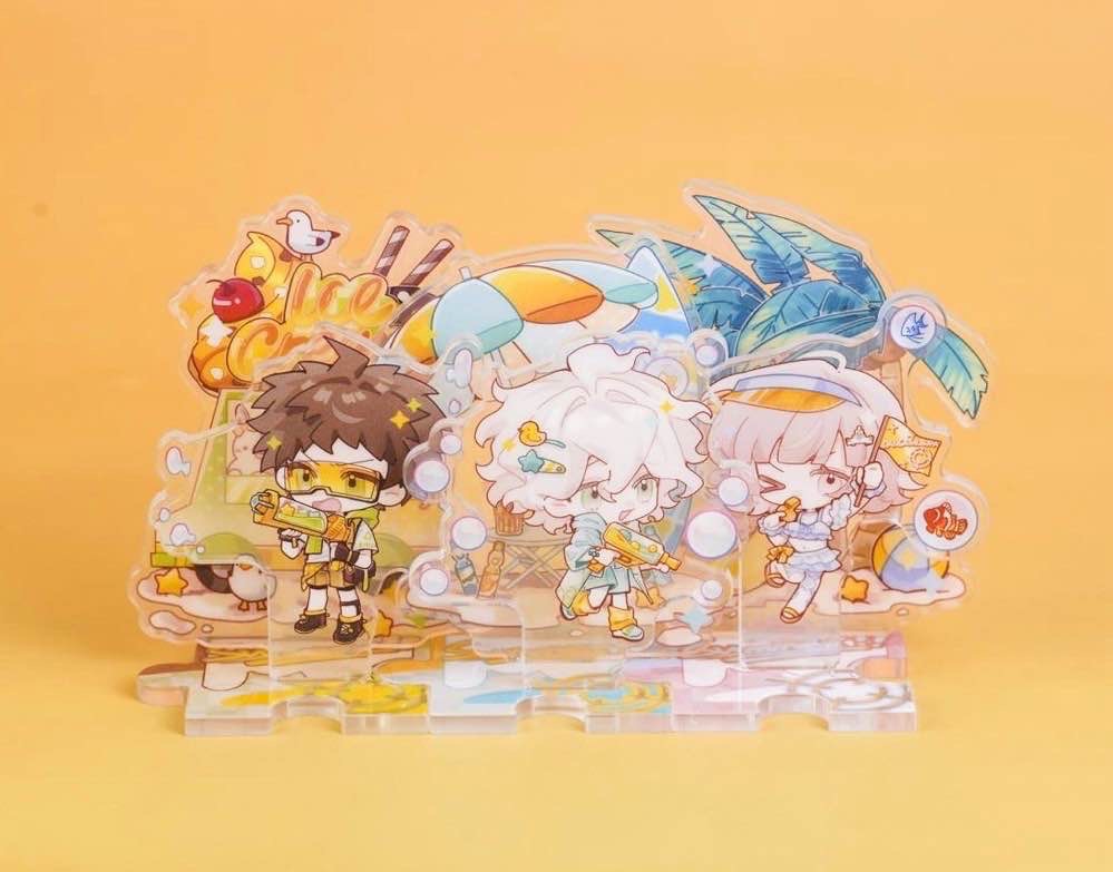 hajime, nagito, & chiaki acrylic stands (all) 🥺💞