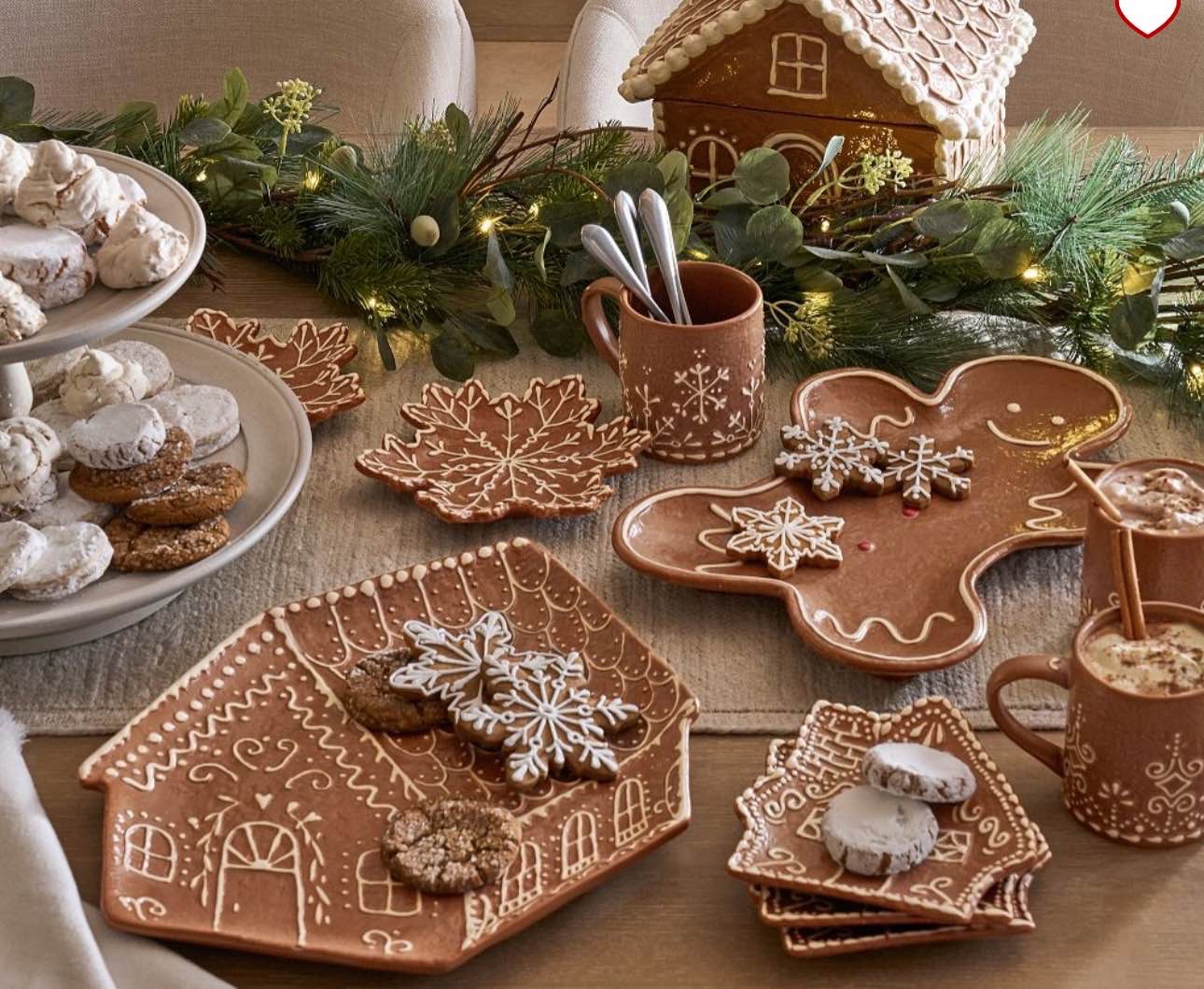 Gingerbread Serveware Collection | Pottery Barn
