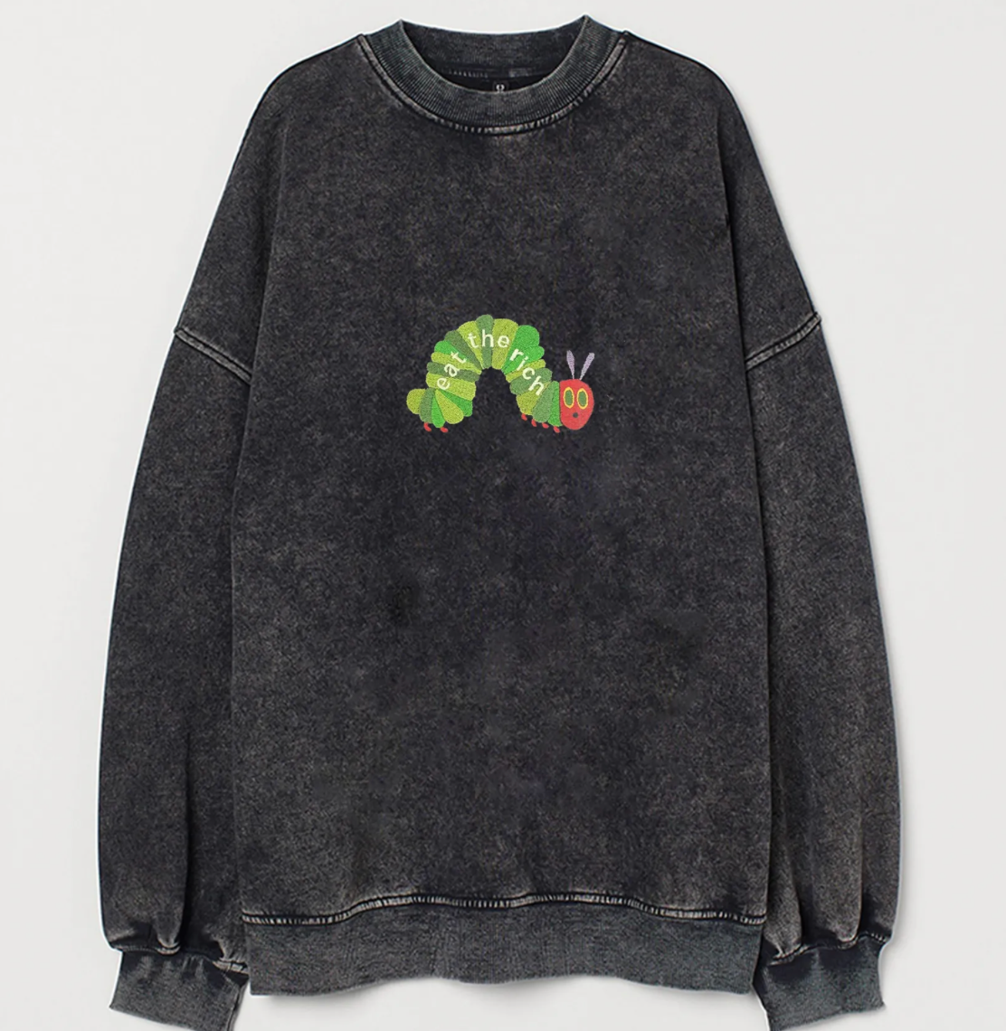 Eat the Rich Embroidered T-shirt/Sweatshirt