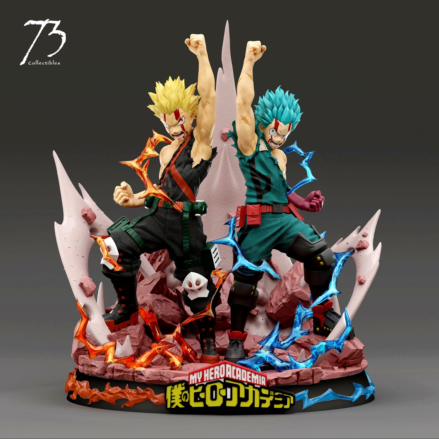 My Hero Academia statue: Two One For All