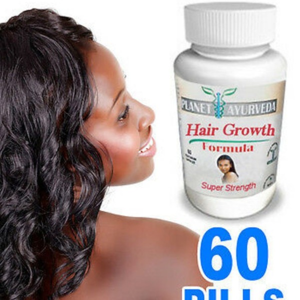 Herbal Hair NONVitamins Ethnic African American Hair Growth Black Fast Hair Grow