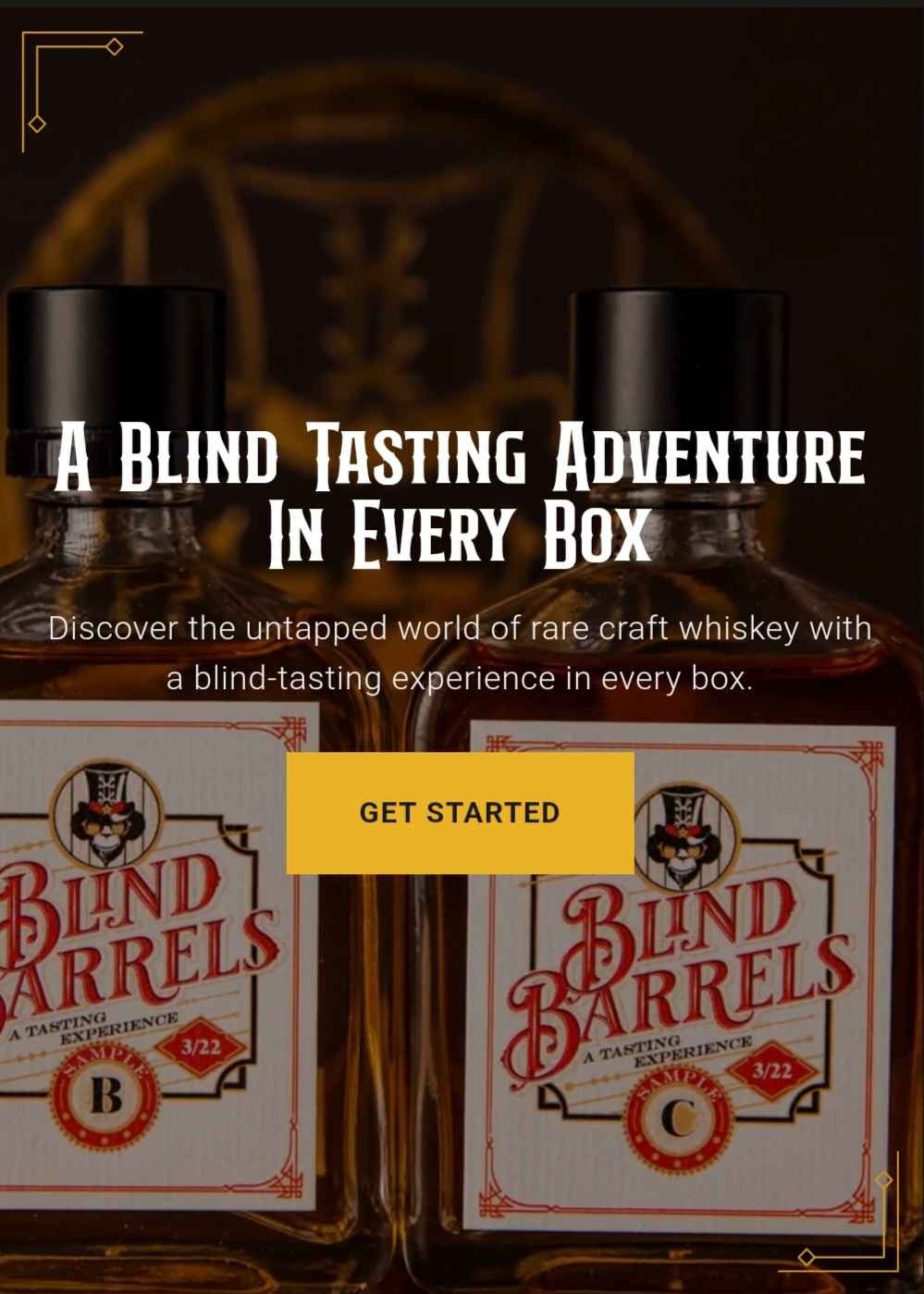 Blind Barrels - An Exclusive Blind Whiskey Tasting Experience
