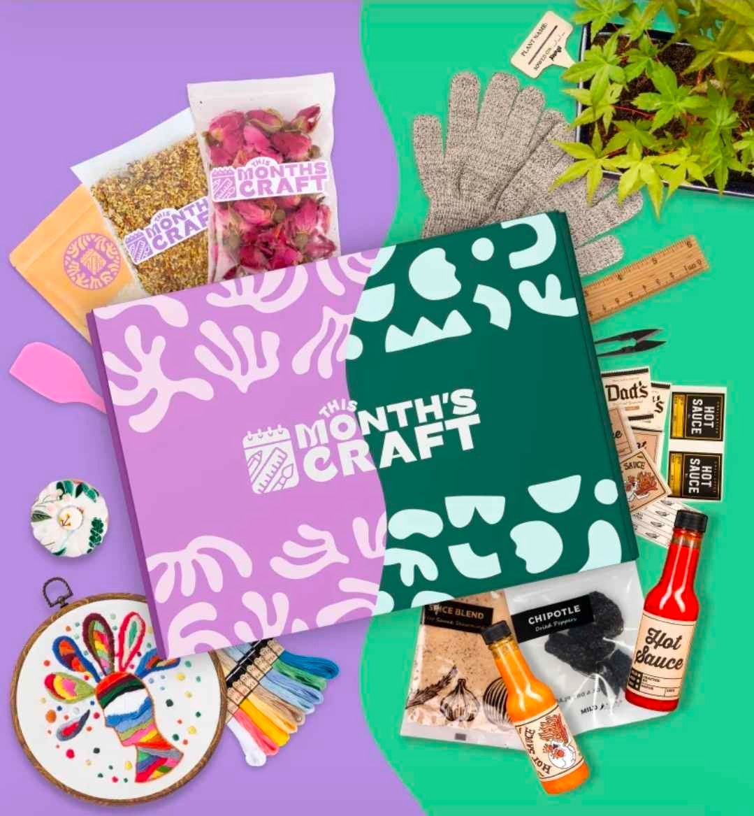 This Months Craft - Creative Box Subscription