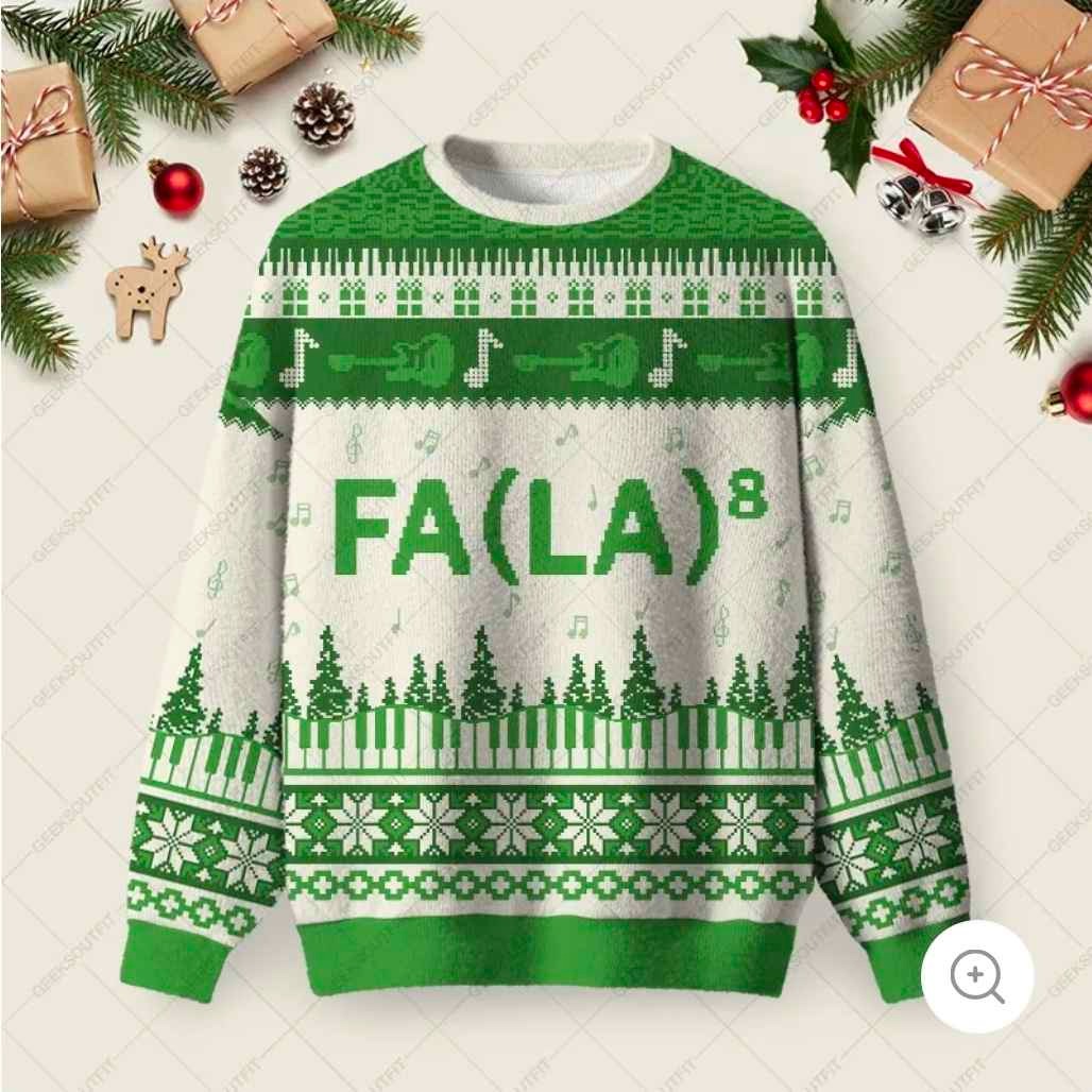 Fa (La)⁸ - math sweater