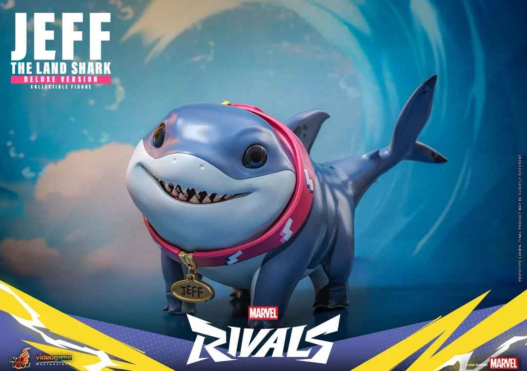 Marvel Rivals VGM87 Jeff the Land Shark (Deluxe Ver.) Collectible Figure
