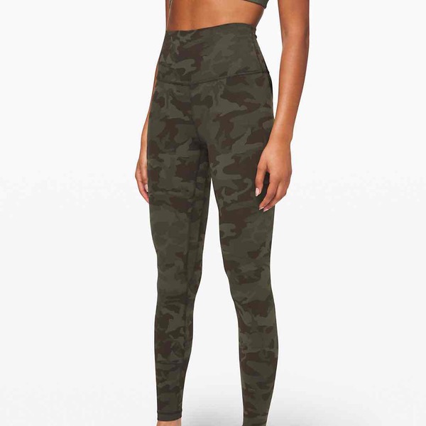 LULU LEMON 28” wunder under high waisted leggings - Camo