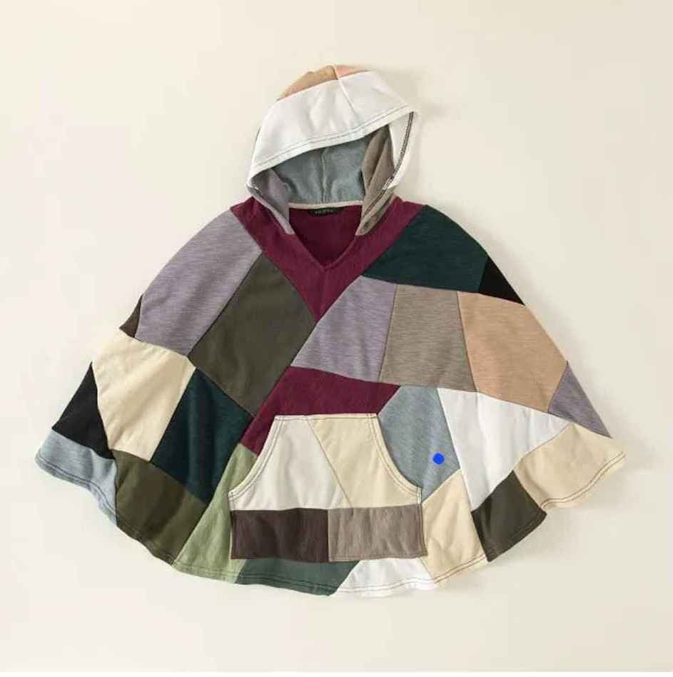 patchwork poncho