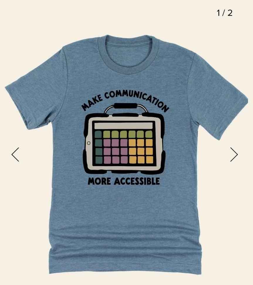 Make Communication More Accessible Tee — Play Spark