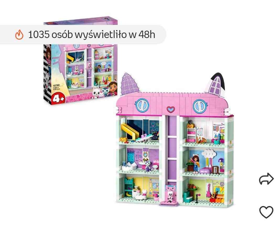 Gaby's dollhouse lego set