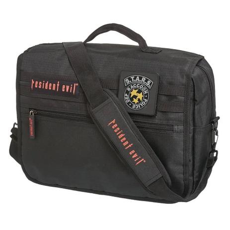 favoritar  compartilhar      Bolsa Pasta Carteiro Notebook Resident Evil Umbrella