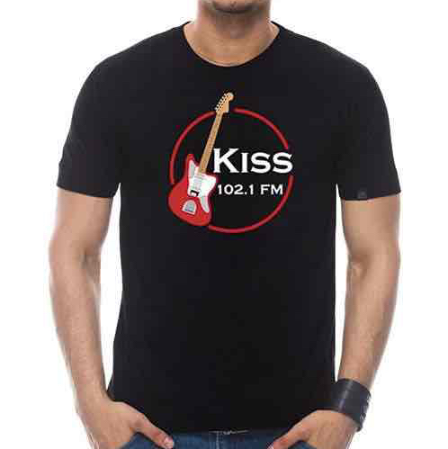 T-Shirt Kiss FM "Não deixe o rock sair de você"