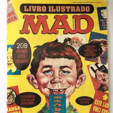 Album Completo De Figurinhas - Mad - Anos 80