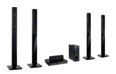 Home Theater LG LHB655NW 5.1 Canais com Bluetooth, Rádio FM, HDMI, Entrada USB, Full HD e Lê DVD - 1000W